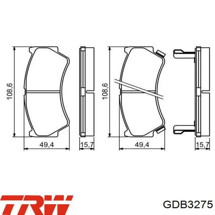 Pastillas de freno delanteras Suzuki 5581064G01
