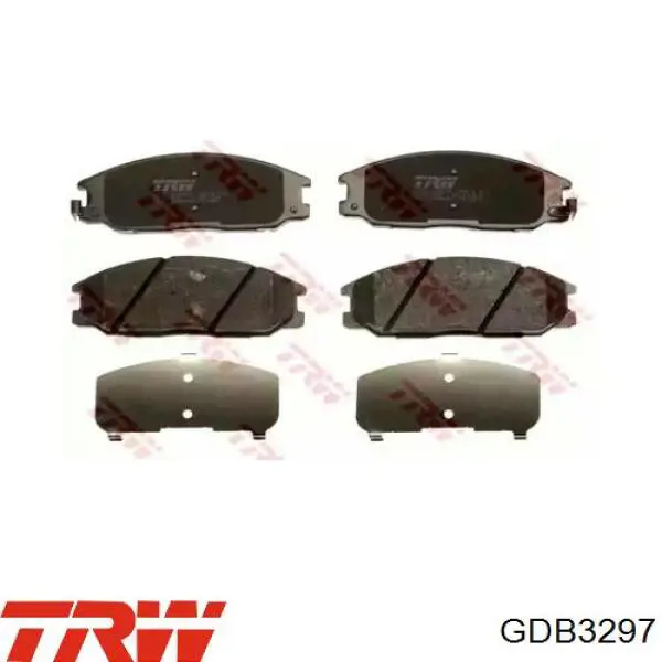 Pastillas freno delanteras TRW GDB3297 precio, desde 30,99 EUR