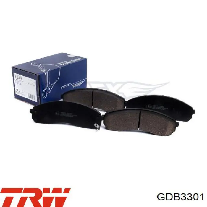 Pastillas freno delanteras TRW GDB3301 precio, desde 16,44 EUR