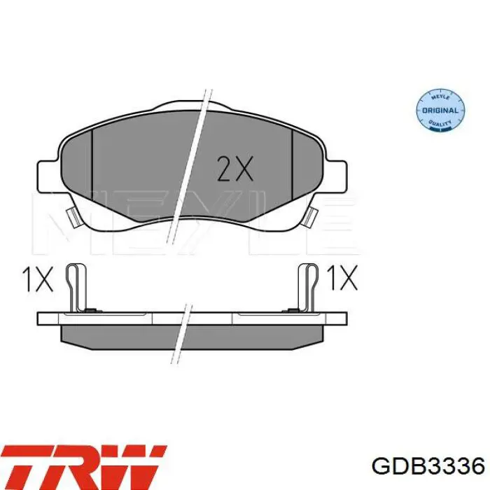 Pastillas de freno delanteras Toyota Corolla R10