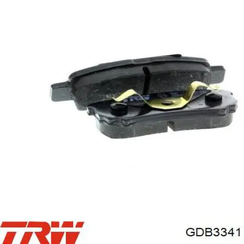 Pastillas traseras TRW GDB3341