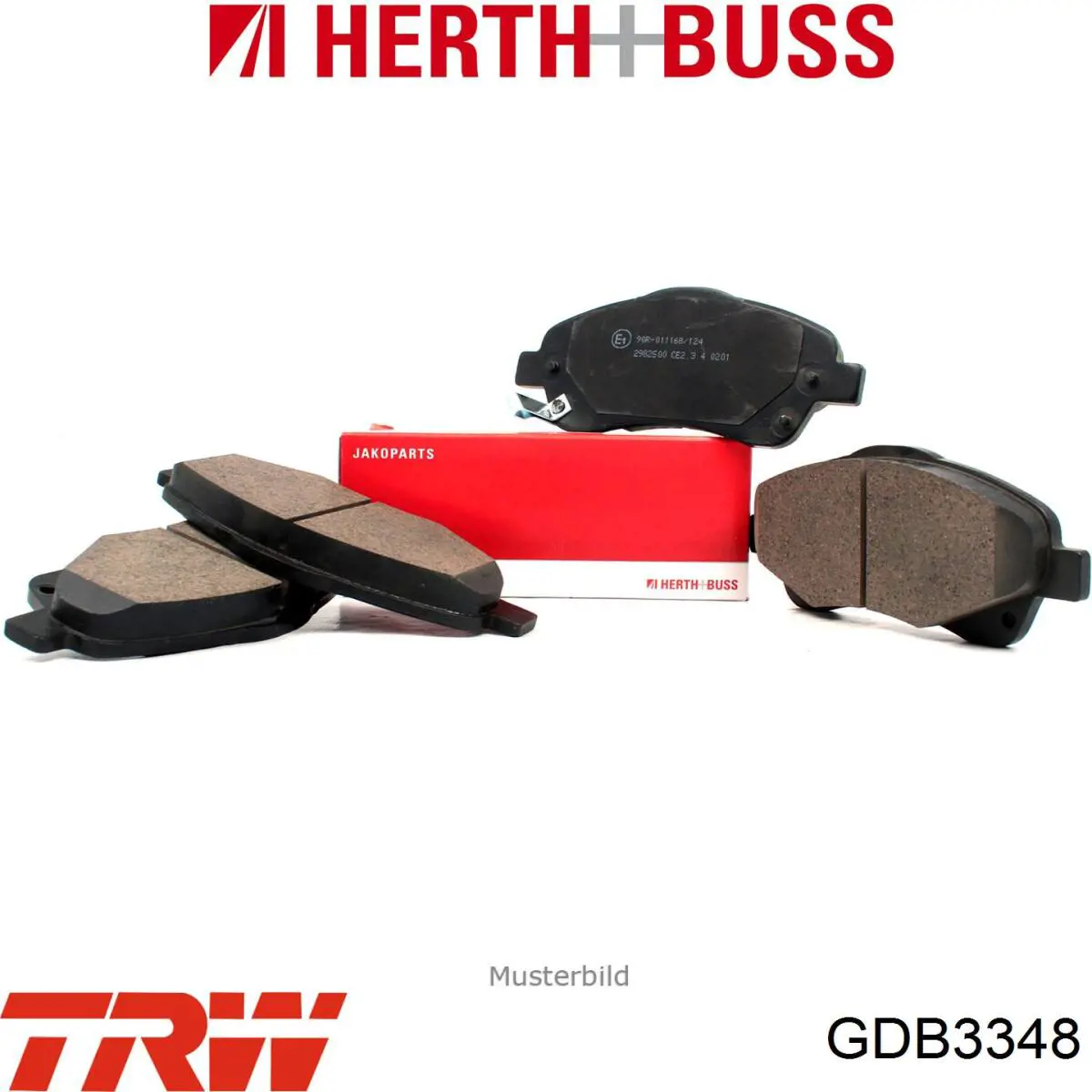 Comprar GDB3348 TRW Pastillas de freno traseras