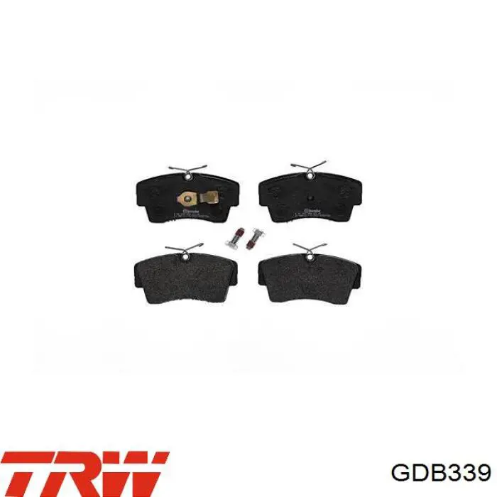 Pastillas freno delanteras TRW GDB339 precio, desde 24,37 EUR