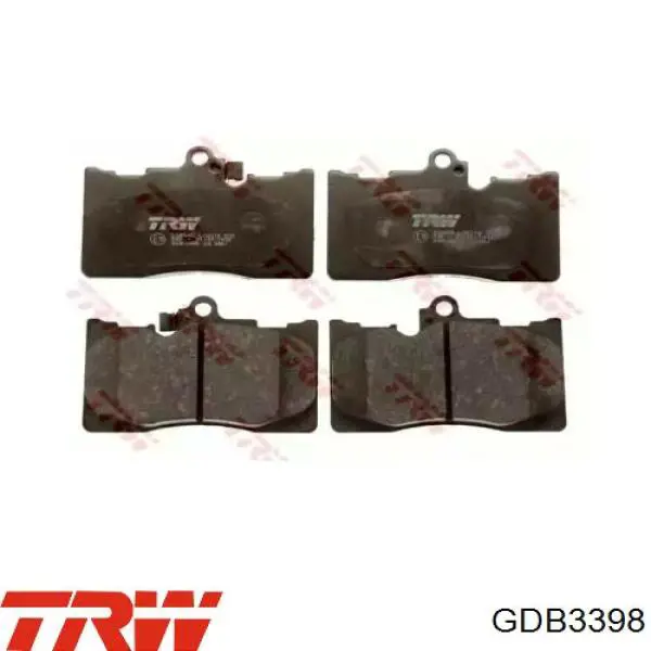 Pastillas freno delanteras TRW GDB3398 precio, desde 34,42 EUR
