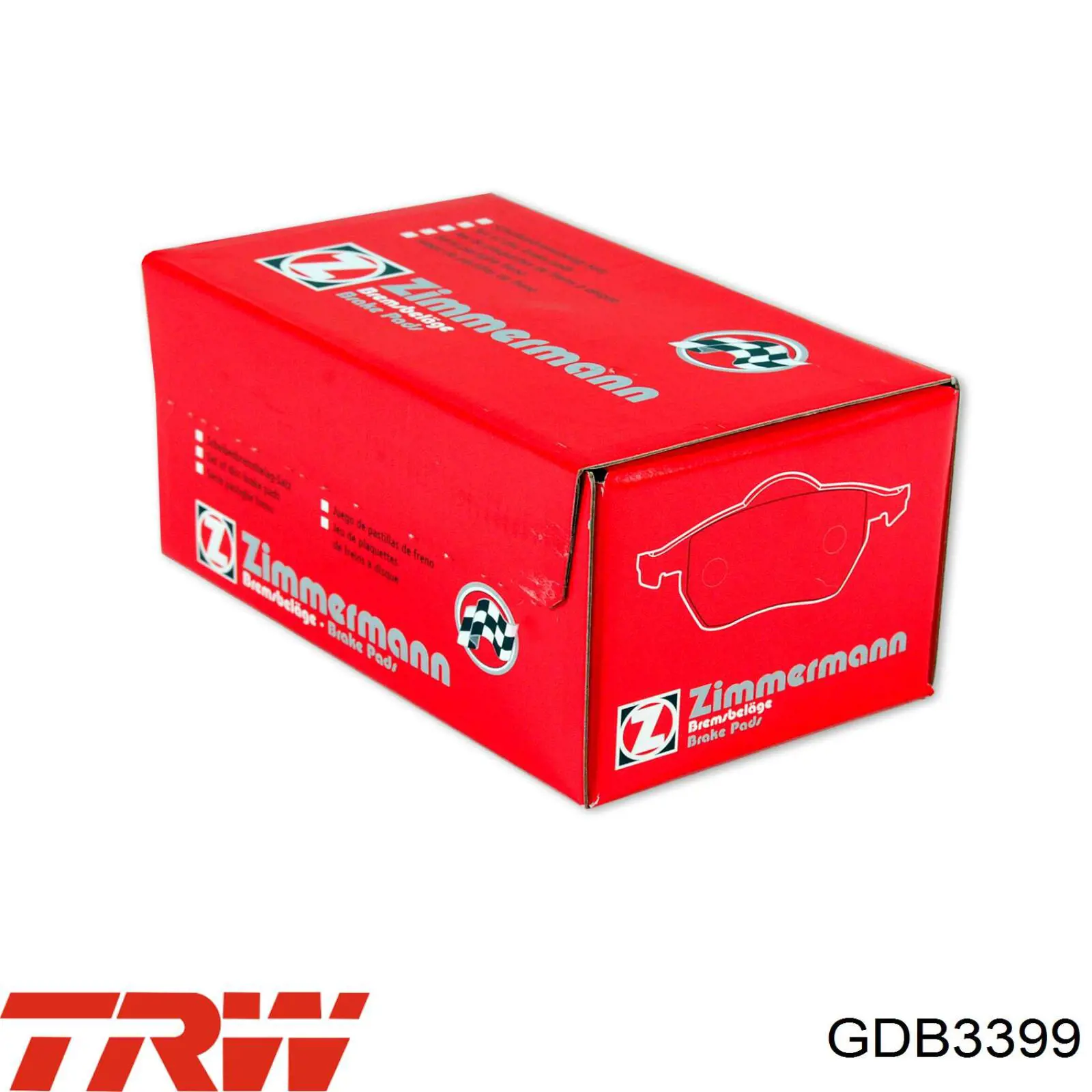 Pastillas traseras TRW GDB3399