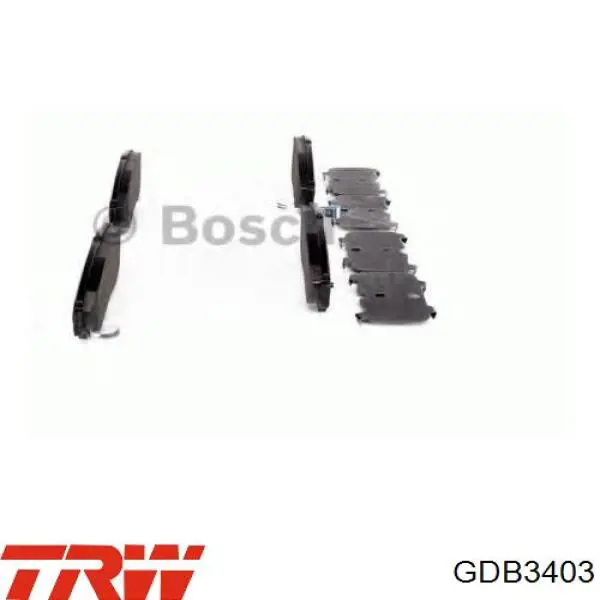 Pastillas de freno delanteras Ford 1356600