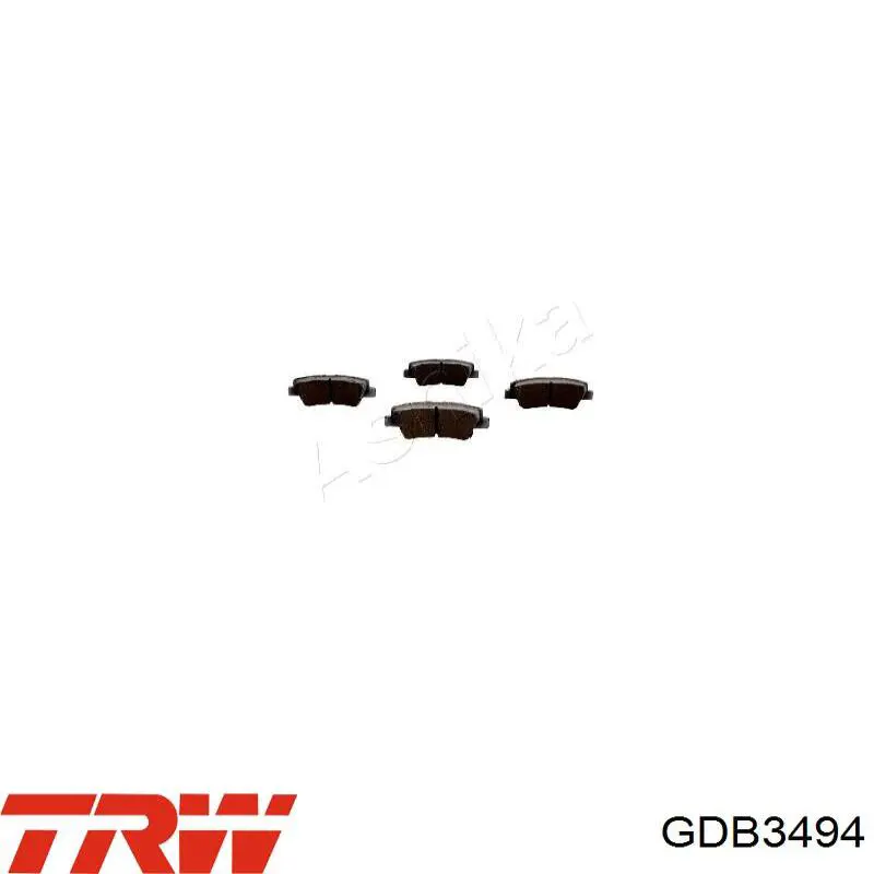 Comprar BPA136242 Open Parts Pastillas de freno traseras