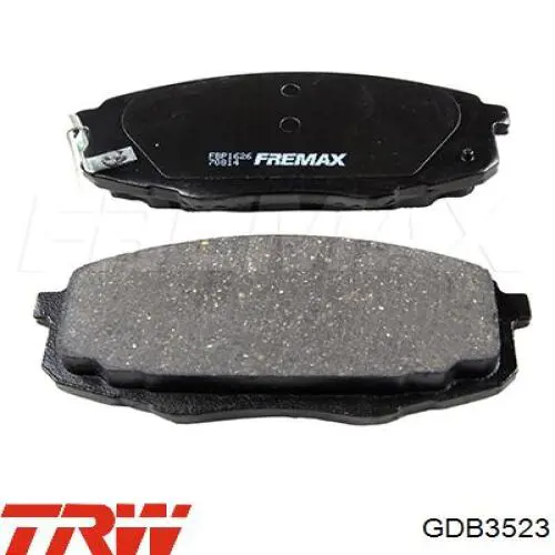 Pastillas freno delanteras TRW GDB3523 precio, desde 35,06 EUR