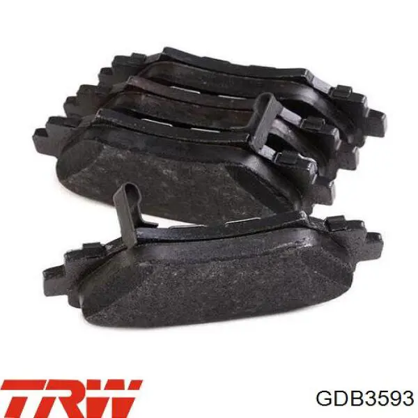 Pastillas traseras de freno TRW GDB3593 precio, desde 33,74 EUR