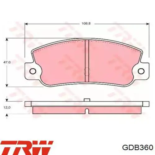 598094 VALEO Pastillas freno traseras
