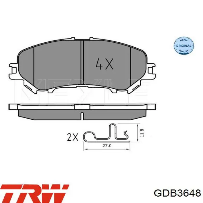 Pastillas de freno delanteras Nissan Qashqai 2 J11