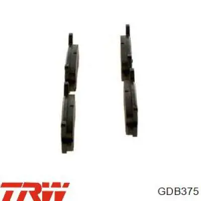 Pastillas traseras de freno TRW GDB375 precio, desde 20,03 EUR