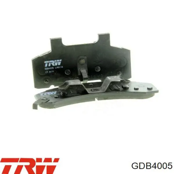Pastillas freno delanteras TRW GDB4005 precio, desde 22,59 EUR