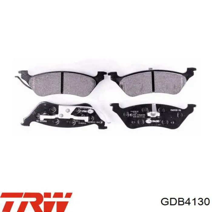 Comprar GDB4130 TRW Pastillas de freno traseras
