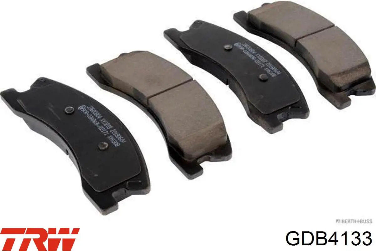 Pastillas de freno delanteras TRW GDB4133