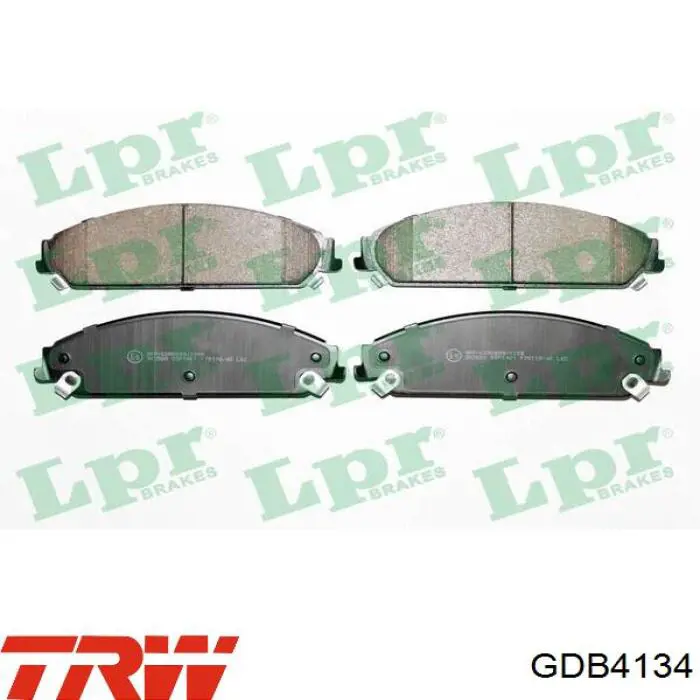 Pastillas de freno GDB4134 TRW