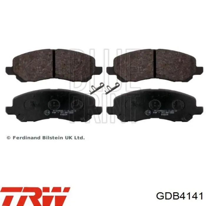 Pastillas de freno GDB4141 TRW