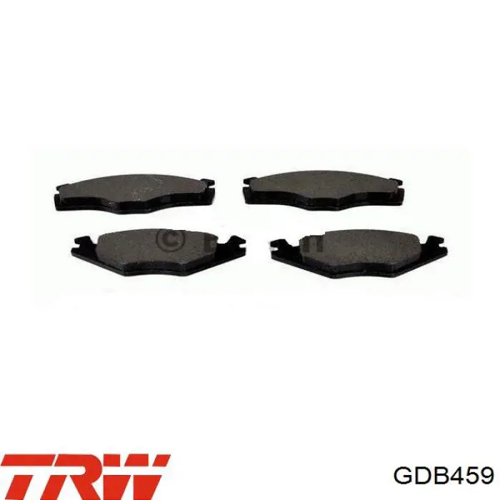 Comprar GDB459 TRW Pastillas delanteras de freno