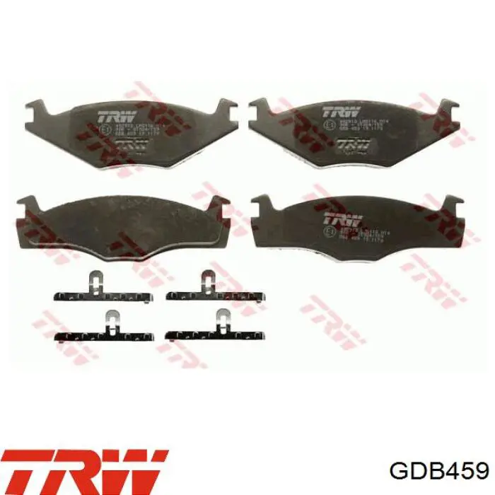 Pastillas de freno GDB459 TRW