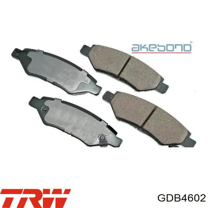 Pastillas traseras de freno TRW GDB4602 precio, desde 42,42 EUR