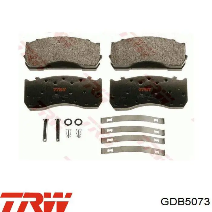 Comprar GDB5073 TRW Pastillas delanteras de freno