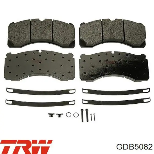 Comprar GDB5082 TRW Pastillas de freno traseras