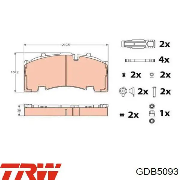 10.14002 Diesel Technic pastillas de freno traseras