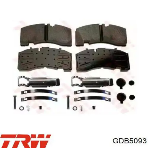 DB2917182 Danblock Pastillas freno traseras