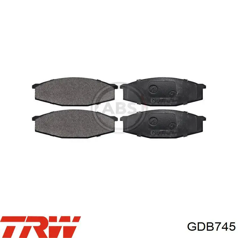 Pastillas traseras de freno TRW GDB745 precio, desde 23,04 EUR