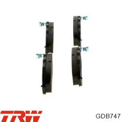 Pastillas de freno delanteras Nissan Patrol Y60