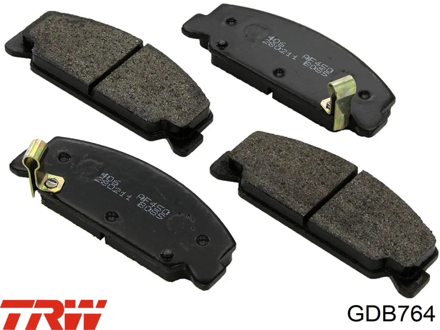 Pastillas de freno delanteras TRW GDB764