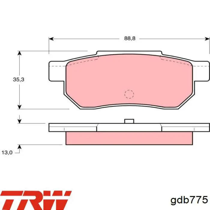 27HO000 RED Line OIL Pastillas freno traseras