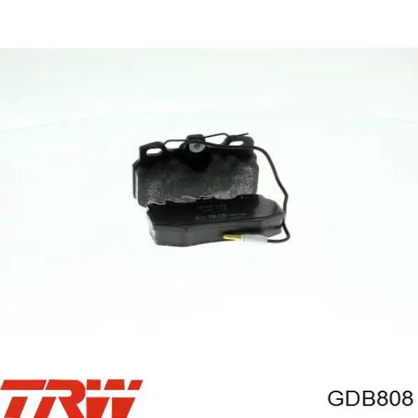 Comprar GDB808 TRW Pastillas delanteras de freno