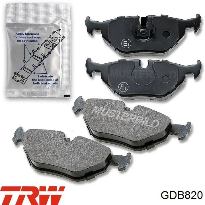 Pastillas freno delanteras TRW GDB820 precio, desde 20,04 EUR