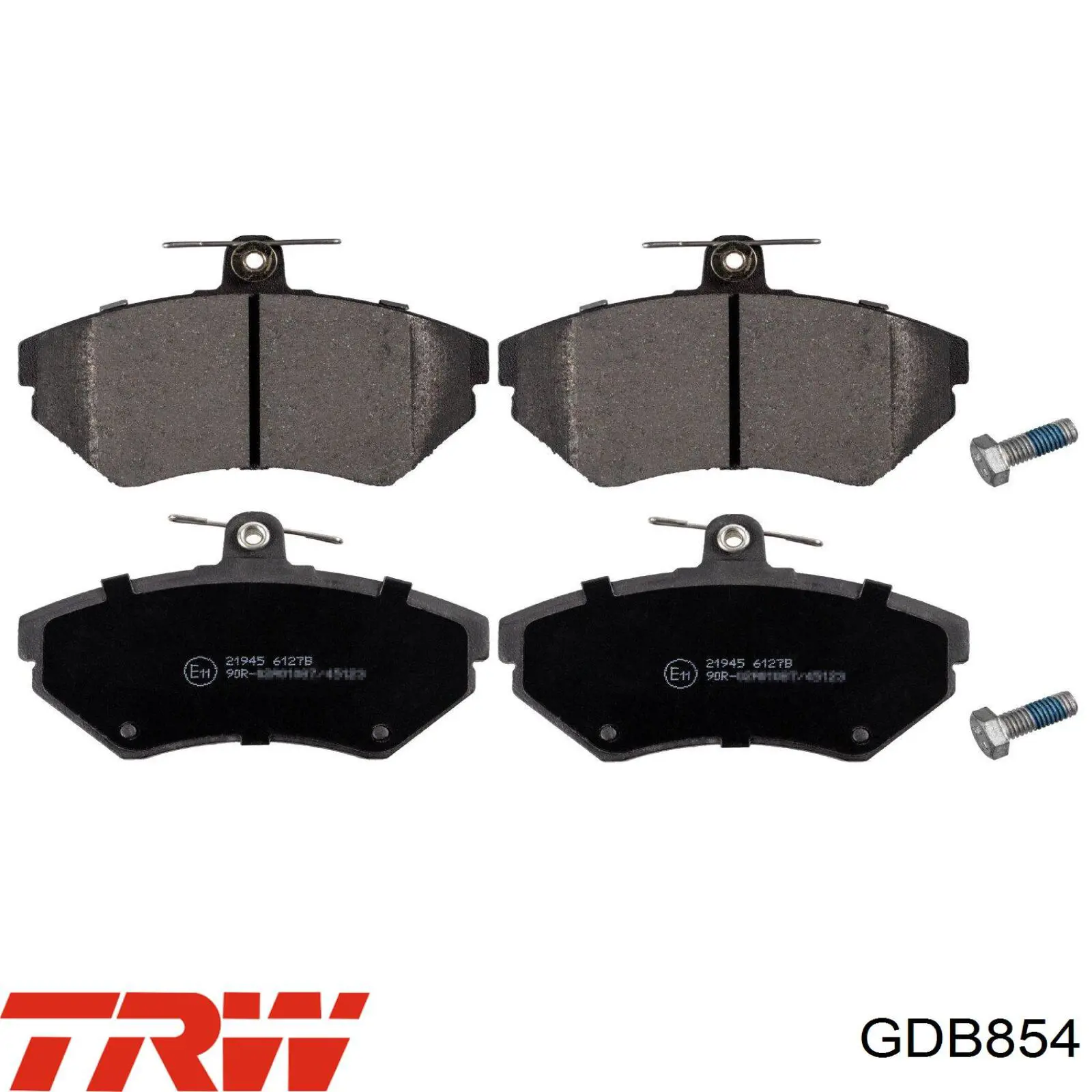 Pastillas de freno delanteras Seat Toledo 1 1L