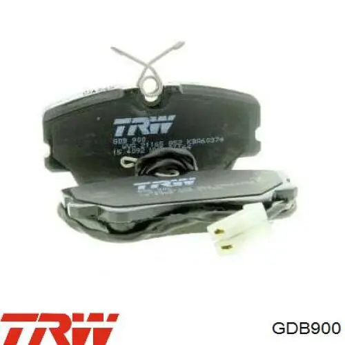 GDB900 TRW pastillas de freno delanteras