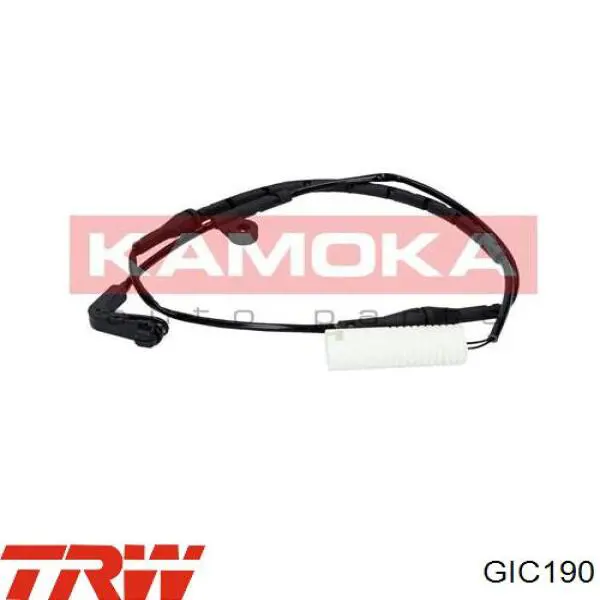 Sensor de desgaste de pastillas de freno trasero TRW GIC190 precio, desde 13,54 EUR