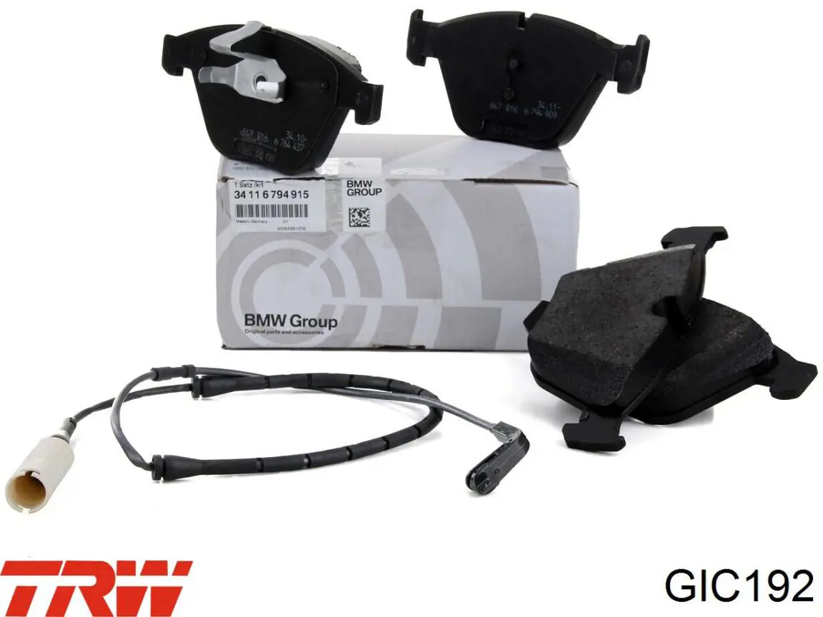 Comprar GIC192 TRW Sensor de desgaste de las pastillas de freno delanteras
