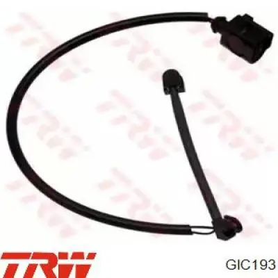 GIC193 TRW Sensor de desgaste de las pastillas de freno delanteras