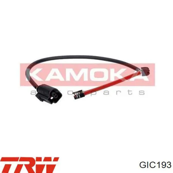 Sensor de desgaste de las pastillas de freno delanteras TRW GIC193 precio, desde 5,71 EUR