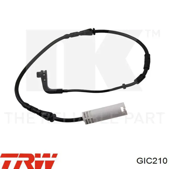 Sensor de desgaste de las pastillas de freno delanteras GIC210 TRW