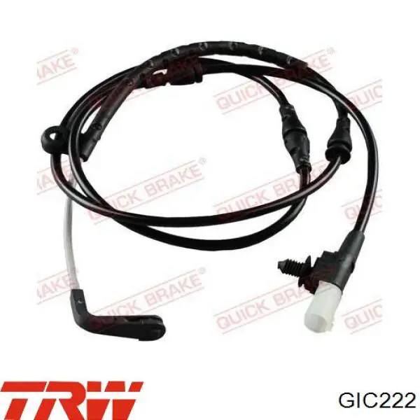 Sensor de desgaste de las pastillas de freno delanteras TRW GIC222 precio, desde 14,65 EUR