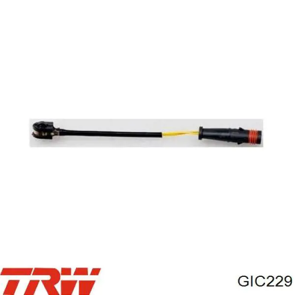 Sensor de desgaste de las pastillas de freno delanteras TRW GIC229 precio, desde 2,33 EUR
