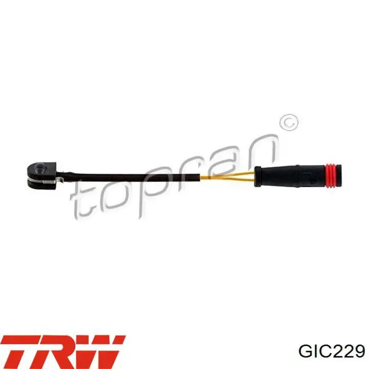 Comprar GIC229 TRW Sensor de desgaste de las pastillas de freno delanteras