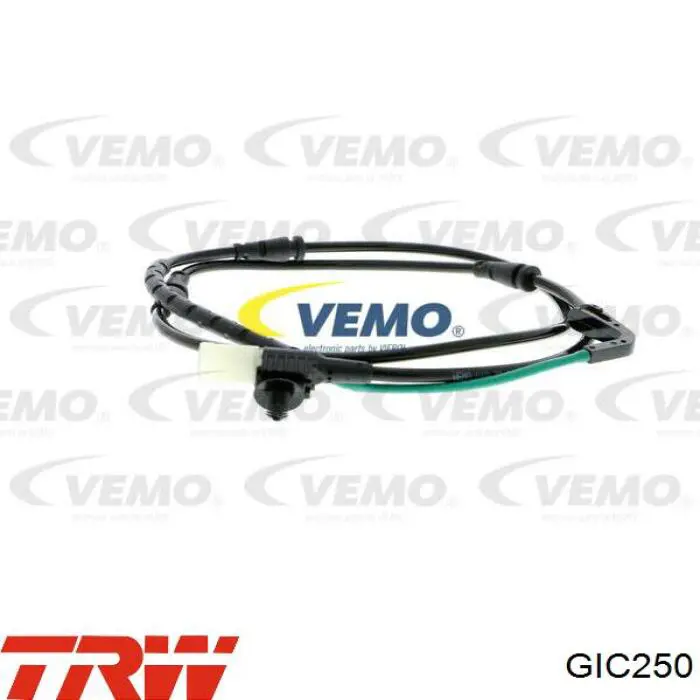 Comprar GIC250 TRW Sensor de desgaste de las pastillas de freno delanteras