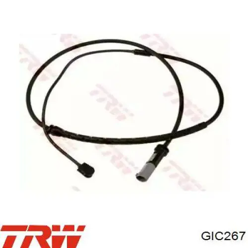 Comprar GIC267 TRW Sensor de desgaste de pastillas de freno trasero