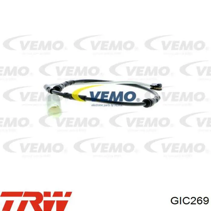 Comprar GIC269 TRW Sensor de desgaste de las pastillas de freno delanteras