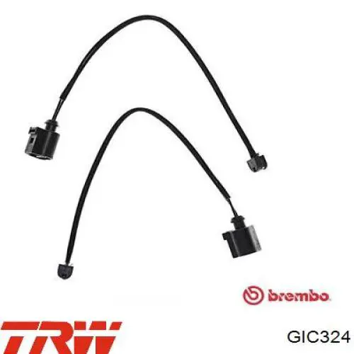 Sensor de desgaste de las pastillas de freno delanteras TRW GIC324 precio, desde 3,83 EUR