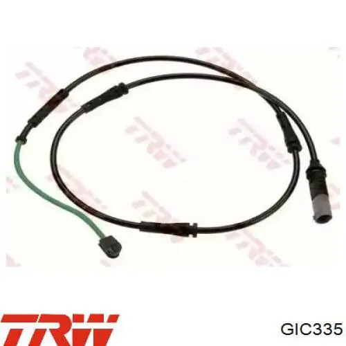 GIC335 TRW Sensor de desgaste de pastillas de freno trasero
