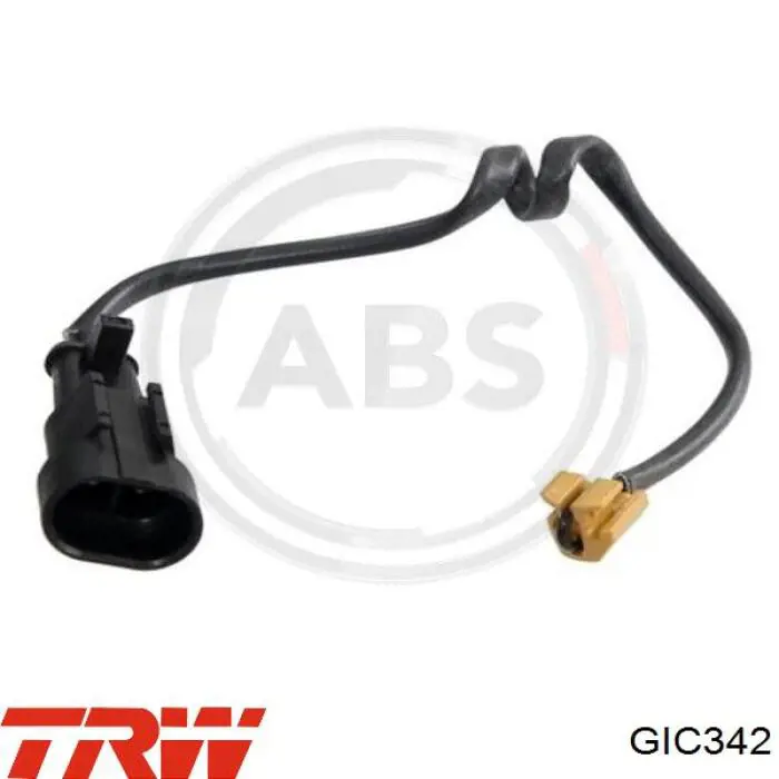 Sensor de desgaste de las pastillas de freno delanteras TRW GIC342 precio, desde 3,33 EUR